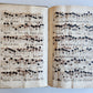 1725 MUSICAL MANUSCRIPT antique AMAZING PIGSKIN BOUND IMPERIAL FOLIO