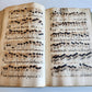 1725 MUSICAL MANUSCRIPT antique AMAZING PIGSKIN BOUND IMPERIAL FOLIO