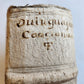 1684 MANUSCRIPT - SERMONS antique PIGSKIN BOUND by Philipp Jacob Franz AUSTRIA