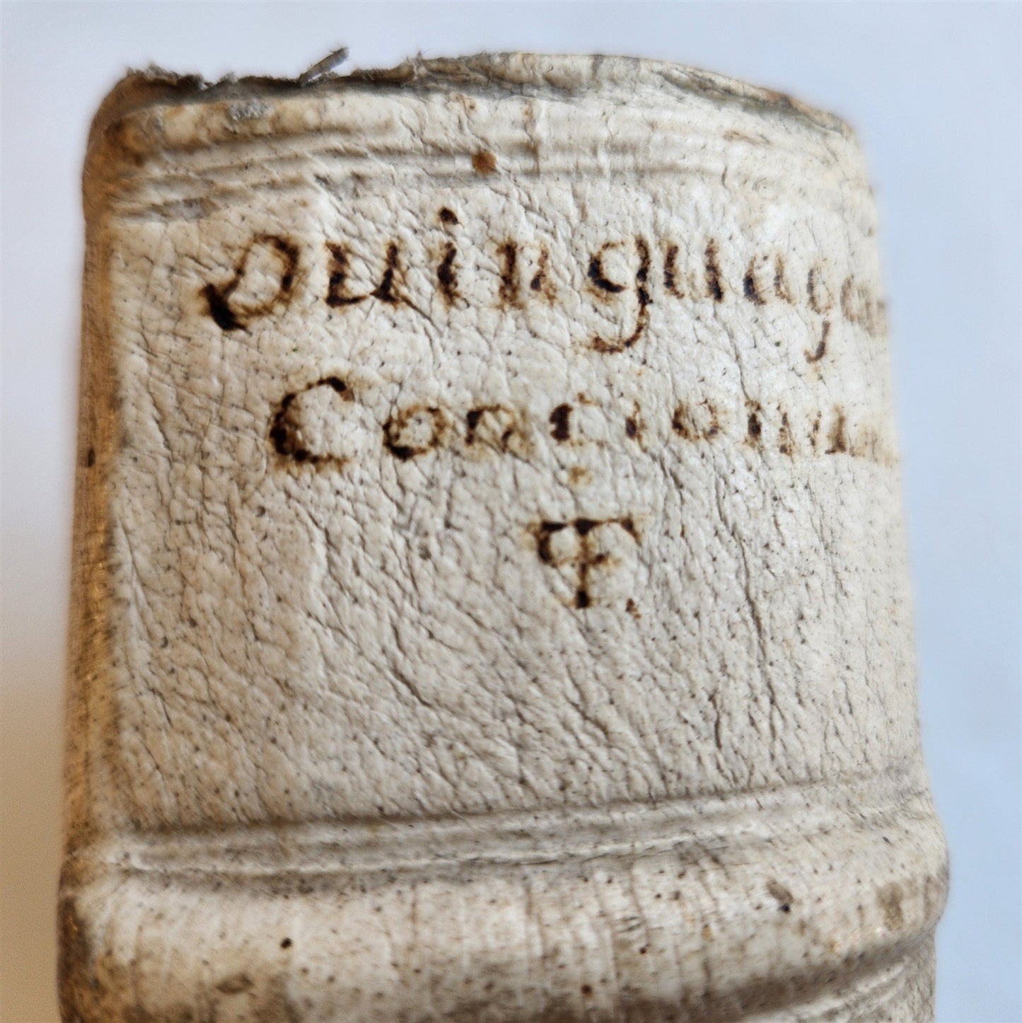 1684 MANUSCRIPT - SERMONS antique PIGSKIN BOUND by Philipp Jacob Franz AUSTRIA