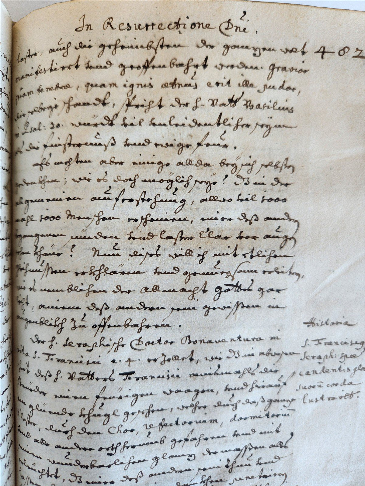 1684 MANUSCRIPT - SERMONS antique PIGSKIN BOUND by Philipp Jacob Franz AUSTRIA