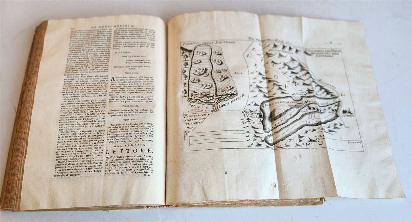 1733 MEDICAL TREATISE by ANTONIO VALLISNERI antique ILLUSTRATED 3 folio volumes