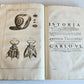 1733 MEDICAL TREATISE by ANTONIO VALLISNERI antique ILLUSTRATED 3 folio volumes