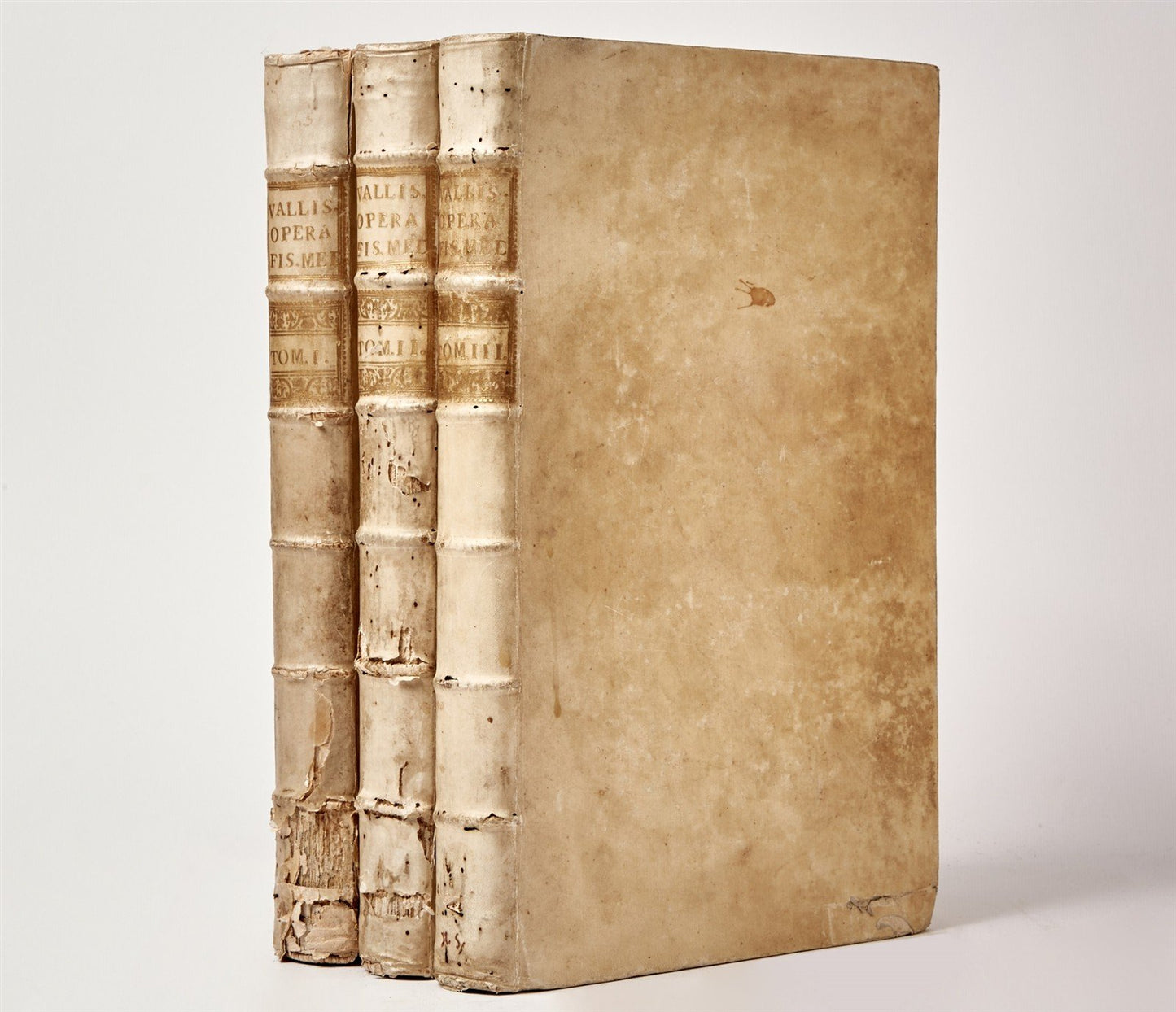 1733 MEDICAL TREATISE by ANTONIO VALLISNERI antique ILLUSTRATED 3 folio volumes