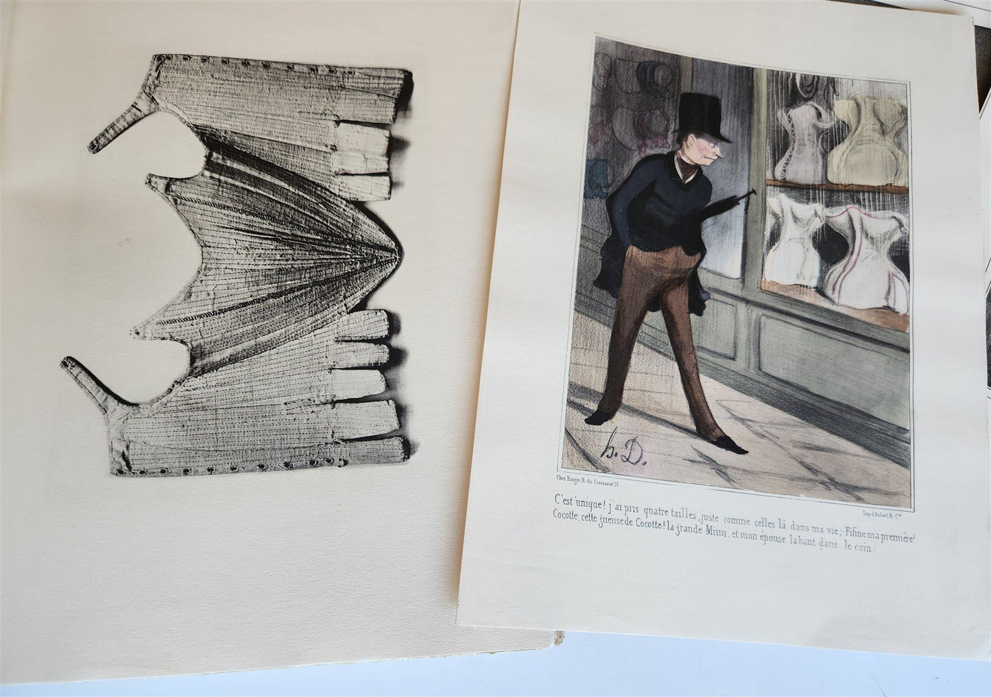 1933 THE CORSET in ART & CUSTOMS 13th-20th century ANTIQUE illustrated FOLIO