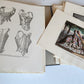 1933 THE CORSET in ART & CUSTOMS 13th-20th century ANTIQUE illustrated FOLIO
