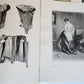 1933 THE CORSET in ART & CUSTOMS 13th-20th century ANTIQUE illustrated FOLIO