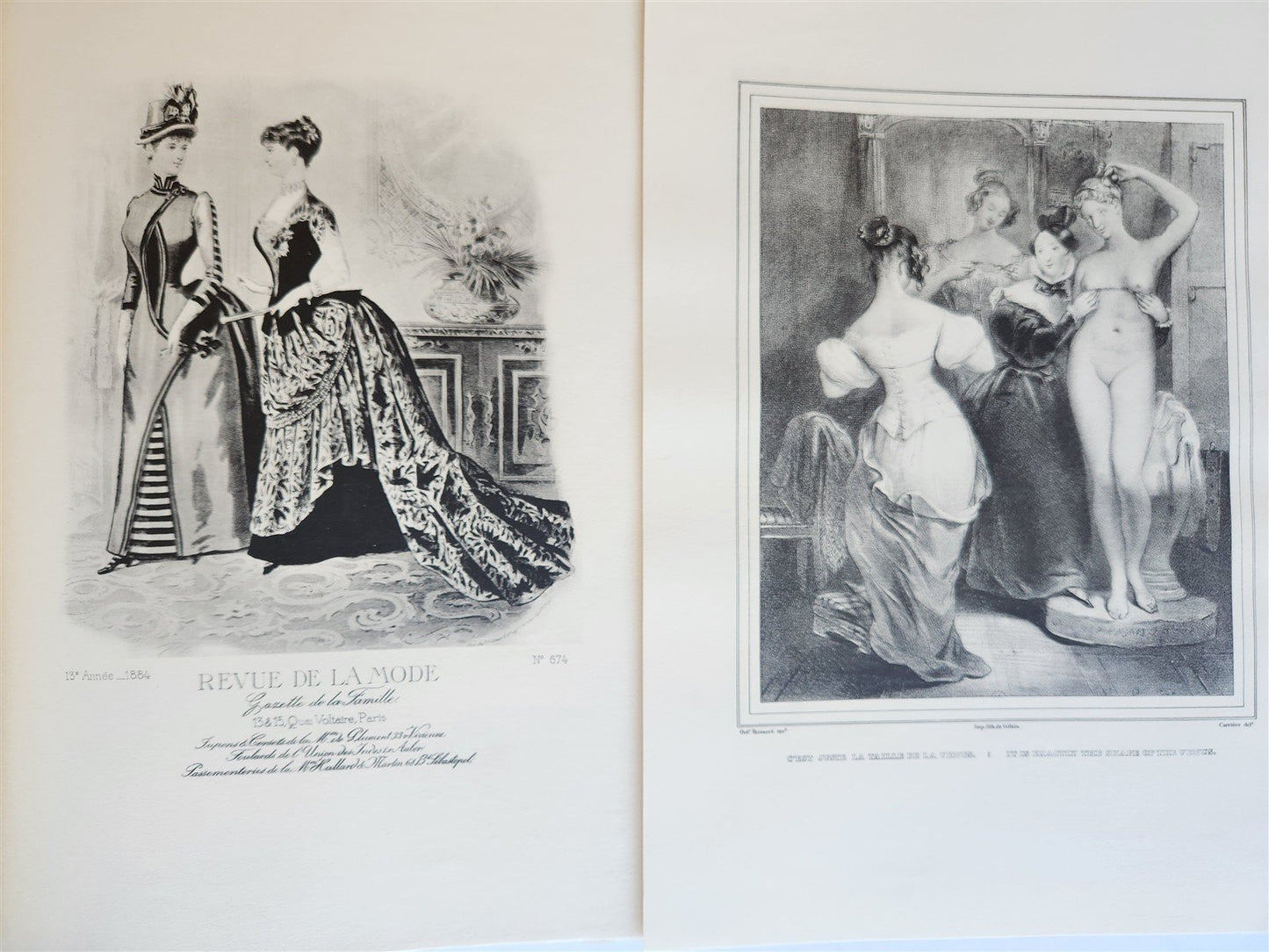 1933 THE CORSET in ART & CUSTOMS 13th-20th century ANTIQUE illustrated FOLIO