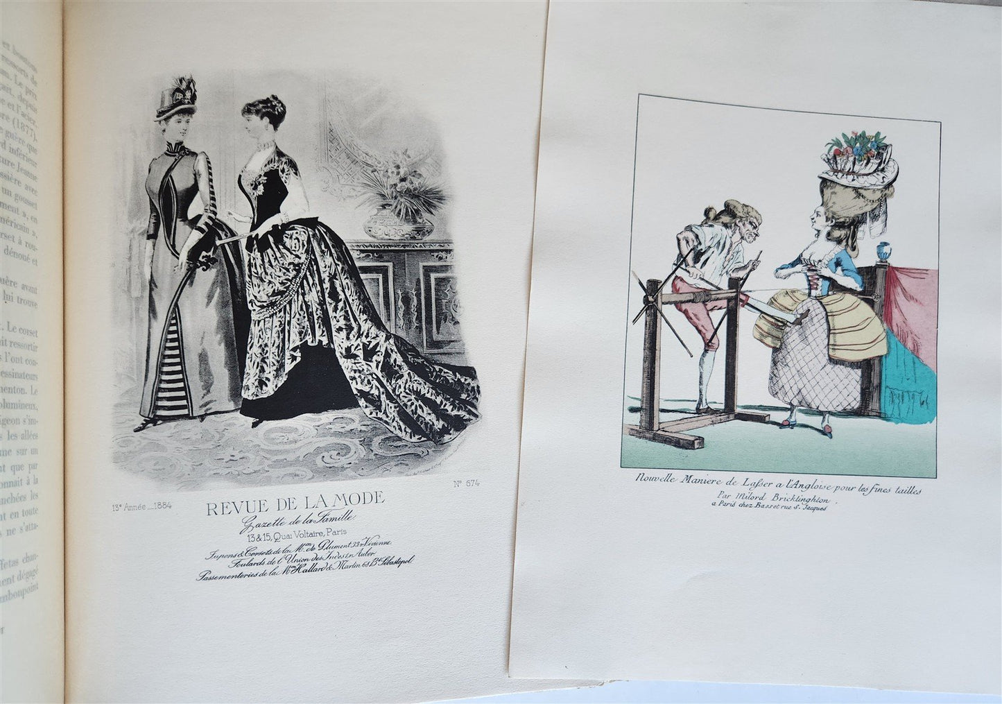 1933 THE CORSET in ART & CUSTOMS 13th-20th century ANTIQUE illustrated FOLIO