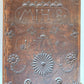 1790 BIBLE BOX HAND CARVED WOOD antique RARE SHAPE