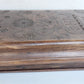 1790 BIBLE BOX HAND CARVED WOOD antique RARE SHAPE