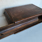 1790 BIBLE BOX HAND CARVED WOOD antique RARE SHAPE