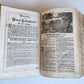 1763 BIBLE in GERMAN antique PIGSKIN BOUND FOLIO ILLUSTRATED w/ 212 ENGRAVINGS