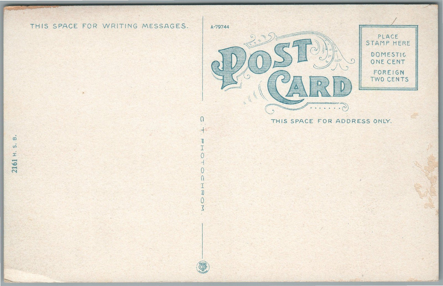 EL PASO TX McKINLEY AVENUE ANTIQUE POSTCARD