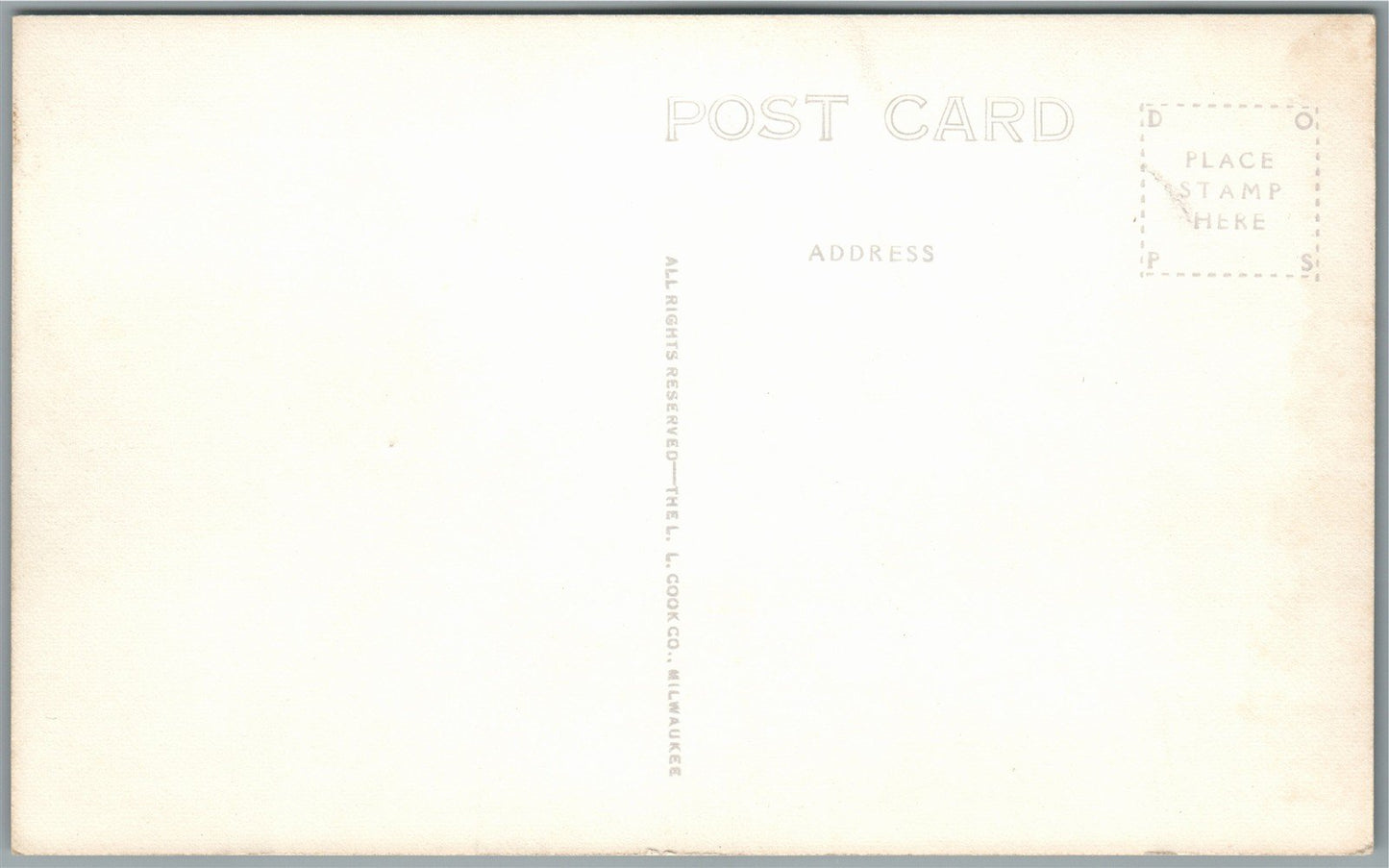 ORANGE CITY FL HUNKINSON HOTEL INTERIOR VINTAGE REAL PHOTO POSTCARD RPPC