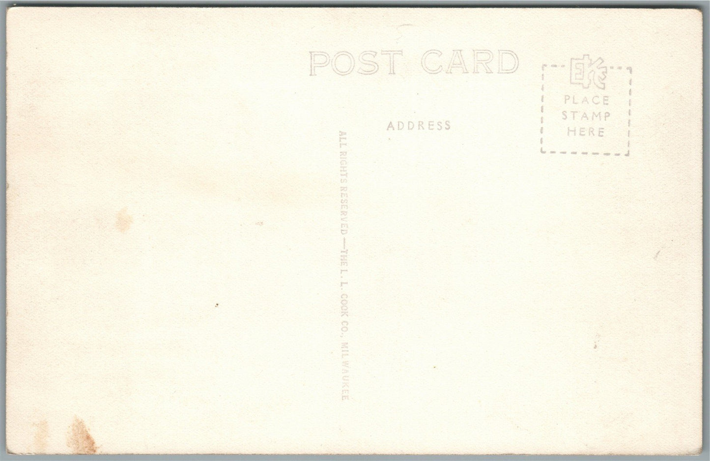 JENSEN FL WARD'S LODGE VINTAGE REAL PHOTO POSTCARD RPPC