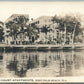 WEST PALM BEACH FL LAKE COURT APARTMENTS VINTAGE REAL PHOTO POSTCARD RPPC