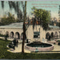 GREEN COVE SPRINGS FL BATHING PAVILION ANTIQUE POSTCARD