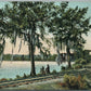 WINTER PARK FL LAKE VIRGINIA ANTIQUE POSTCARD