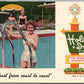 JACKSONVILLE FL HOLIDAY INN ADVERTISING VINTAGE POSTCARD