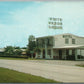 HOMESTEAD FL WHITE HERON LODGE VINTAGE POSTCARD