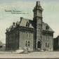 CRESTON IA COURTH HOUSE ANTIQUE POSTCARD
