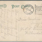 OSKALOOSA IA A AVE. ANTIQUE POSTCARD