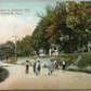 HUMBOLDT IA EAST APROACH TO DAKOTA CITY ANTIQUE POSTCARD