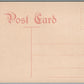 HUMBOLDT IA EAST APROACH TO DAKOTA CITY ANTIQUE POSTCARD