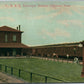 CHARITON IA RAILROAD STATION RAILWAY DEPOT ANTIQUE POSTCARD