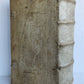 1696 WORLD'S CHRONICLE antique PIGSKIN BOUND FOLIO w/ CLASPS decorative