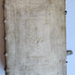 1696 WORLD'S CHRONICLE antique PIGSKIN BOUND FOLIO w/ CLASPS decorative