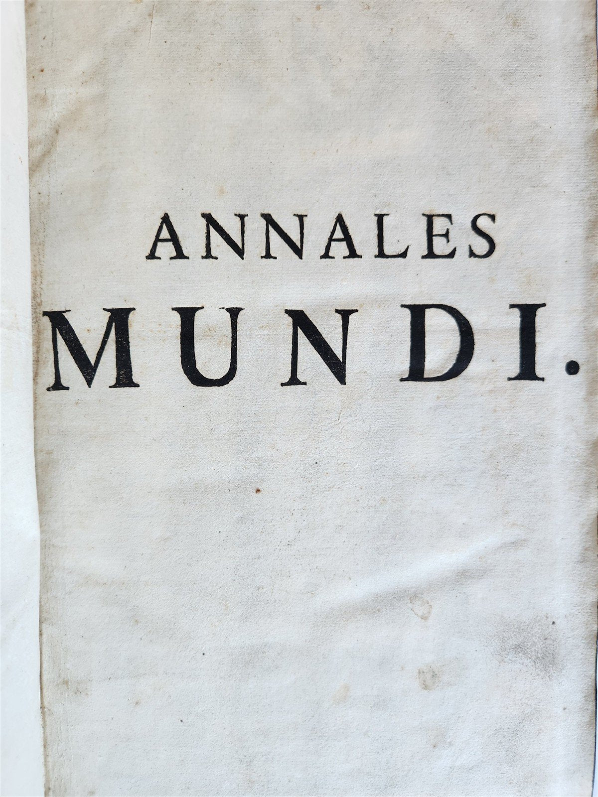 1696 WORLD'S CHRONICLE antique PIGSKIN BOUND FOLIO w/ CLASPS decorative