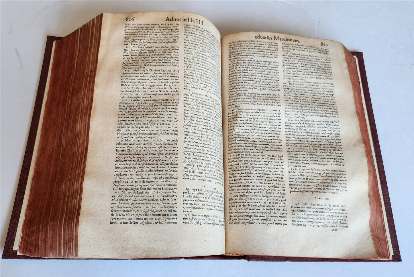 1598 THEOLOGY by TERTULLIAN antique FOLIO 16th century