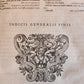 1598 THEOLOGY by TERTULLIAN antique FOLIO 16th century