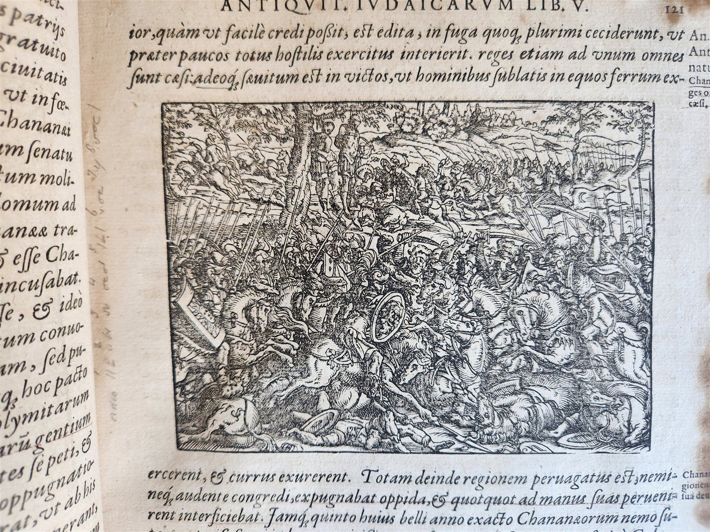 1580 FLAVIUS JOSEPHUS WORKS ILLUSTRATED by JOST AMMAN antique FOLIO Judaica