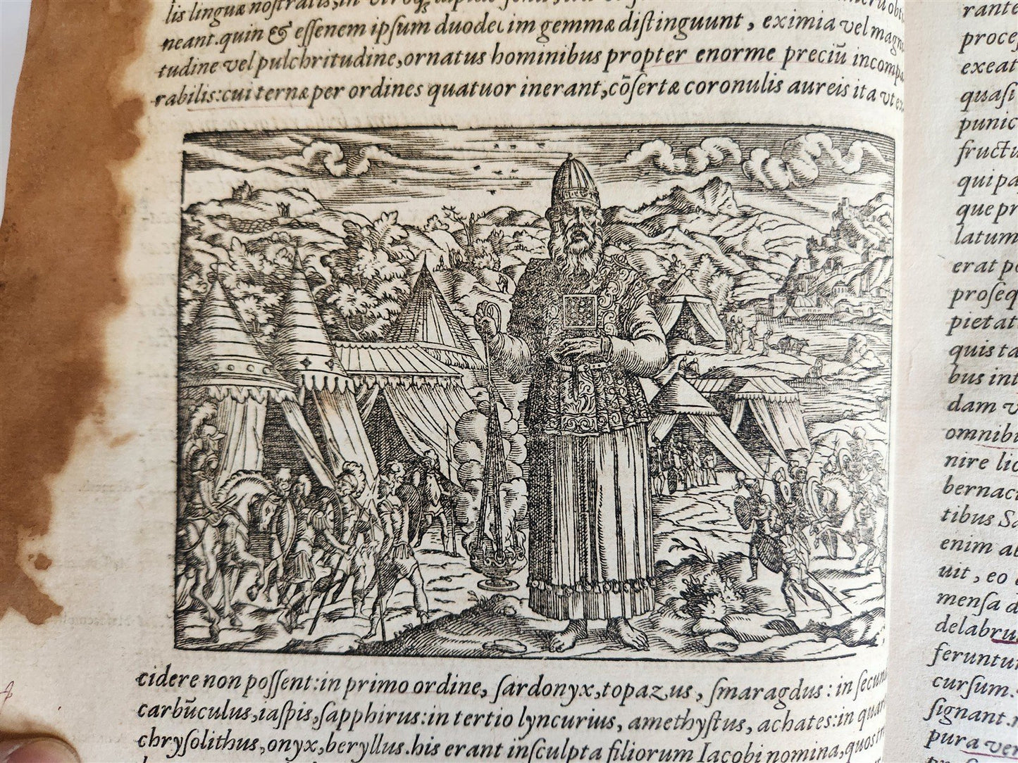 1580 FLAVIUS JOSEPHUS WORKS ILLUSTRATED by JOST AMMAN antique FOLIO Judaica