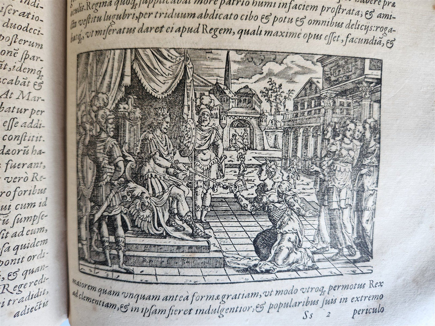 1580 FLAVIUS JOSEPHUS WORKS ILLUSTRATED by JOST AMMAN antique FOLIO Judaica