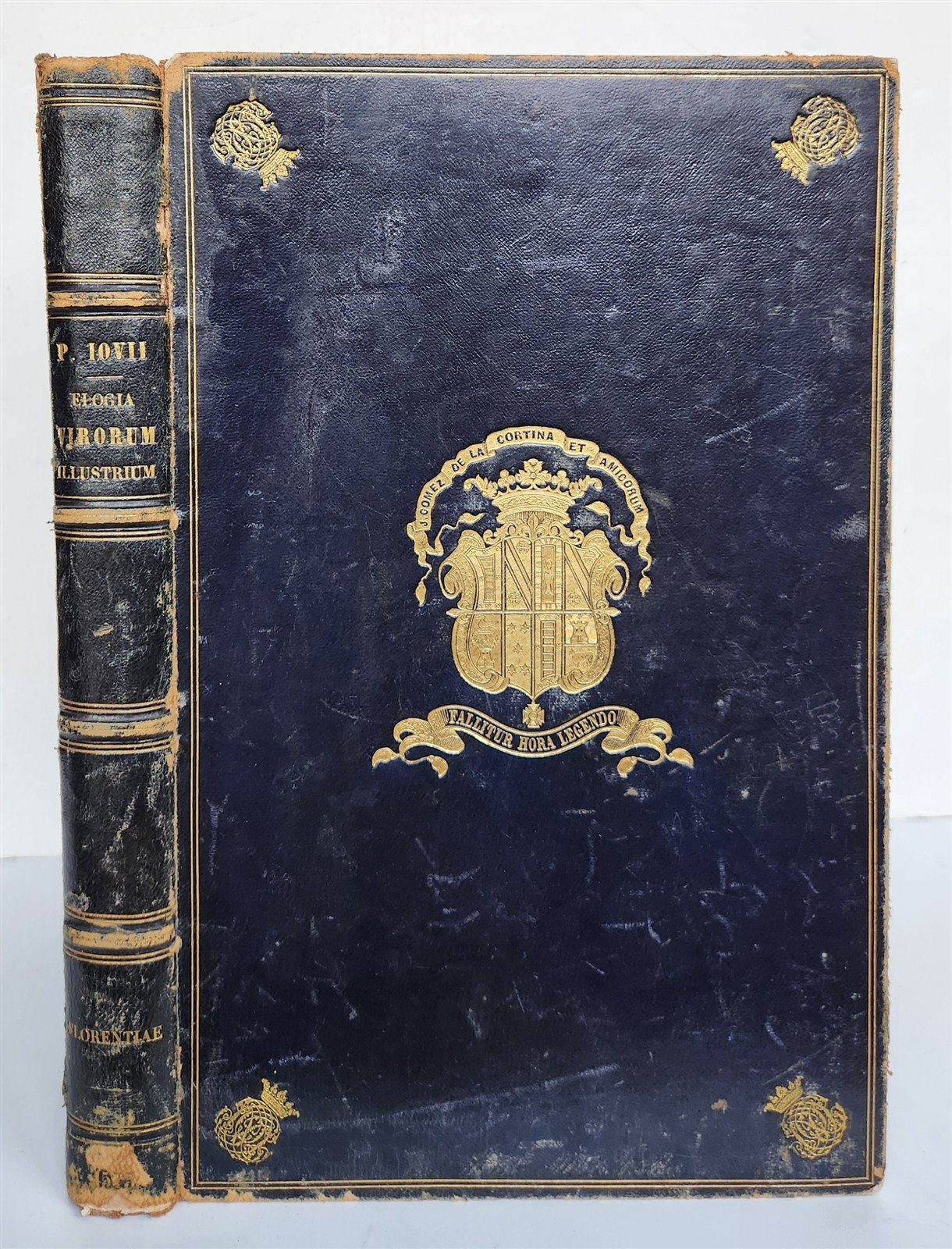 1573 PAOLO GIOVIO Elogia virorum antique 16th century FOLIO HISTORY BIOGRAPHIES