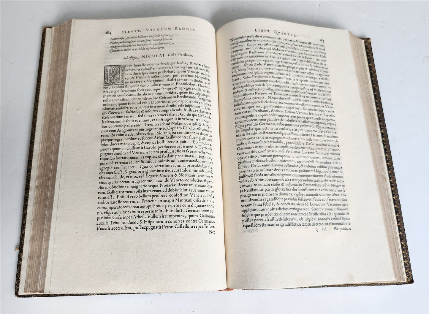 1573 PAOLO GIOVIO Elogia virorum antique 16th century FOLIO HISTORY BIOGRAPHIES