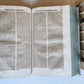 1729 CANON LAW antique 2 VOLUMES PIGSKIN BOUND FOLIO