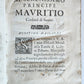 1627 Discorsi Morali Su La Tavola di Cebete Tebano antique VELLUM BOUND
