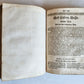 1690 HISTORY BOOK in GERMAN antique PIGSKIN BOUND 17th CENTURY