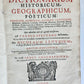 1693 DICTIONARY HISTORICAL GEOGRAPHICAL & POETICAL antique VELLUM BOUND 17th C.