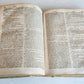 1693 DICTIONARY HISTORICAL GEOGRAPHICAL & POETICAL antique VELLUM BOUND 17th C.