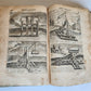 1614 DE MILITIA ROMANA by LIPSIUS antique ILLUSTRATED WARFARE Plantiniana vellum