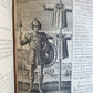 1614 DE MILITIA ROMANA by LIPSIUS antique ILLUSTRATED WARFARE Plantiniana vellum