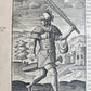 1614 DE MILITIA ROMANA by LIPSIUS antique ILLUSTRATED WARFARE Plantiniana vellum