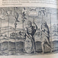 1614 DE MILITIA ROMANA by LIPSIUS antique ILLUSTRATED WARFARE Plantiniana vellum