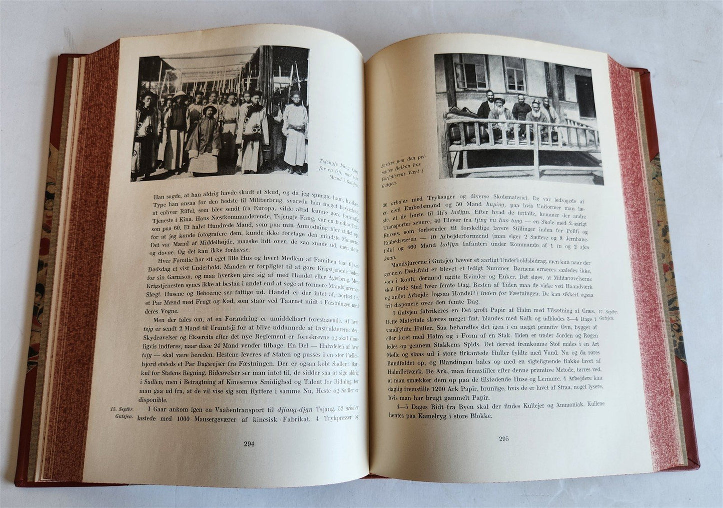 1941 FROM SAMARKAND to PEKING by Mannerheim antique in DANISH ILLUSTRATED